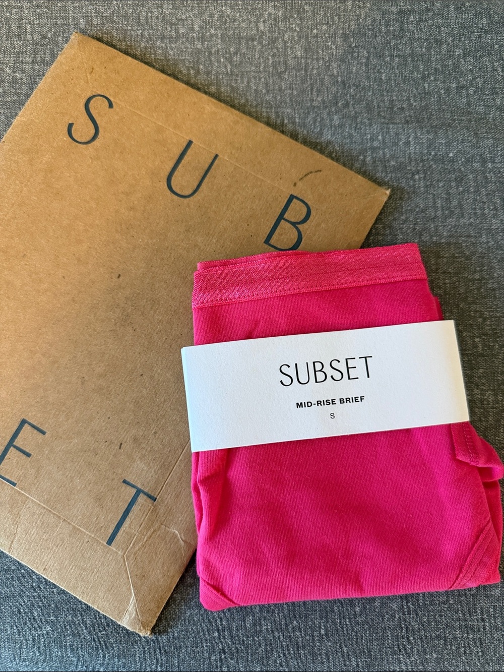 Subset Organic Cotton Mid-Rise Brief